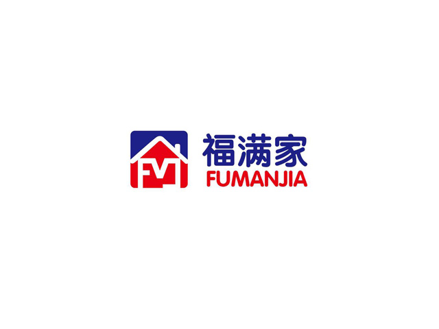 福滿家超市 標志設計
