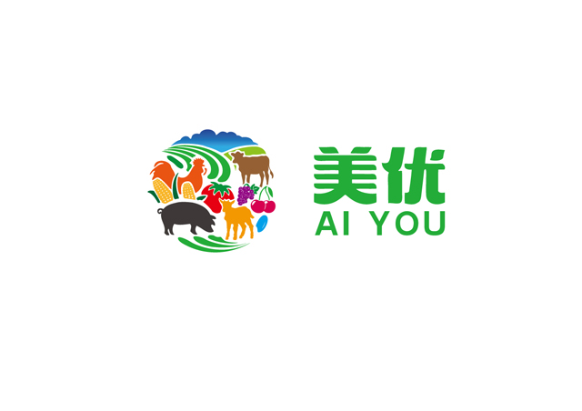 美優(yōu) 農(nóng)場 logo設計