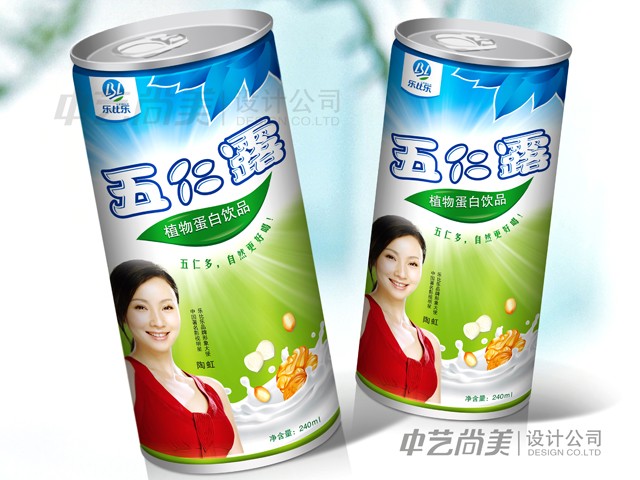 樂比樂 五仁露飲料包裝設(shè)計(jì)