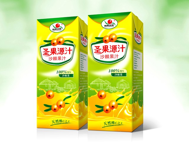 高原圣果沙棘果 果汁包裝設(shè)計(jì)